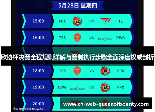 欧协杯决赛全程规则详解与赛制执行步骤全面深度权威剖析