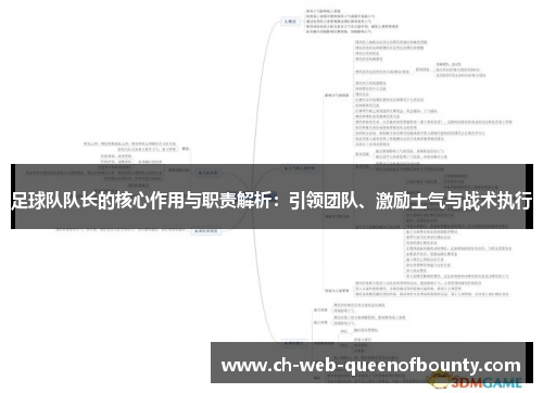 足球队队长的核心作用与职责解析：引领团队、激励士气与战术执行