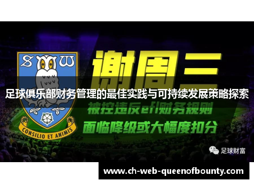 足球俱乐部财务管理的最佳实践与可持续发展策略探索 足球俱乐部财务管理的最佳实践与可持续发展策略探索